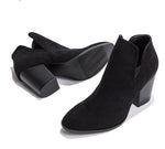 Elissa Ankle Boots Low High Heels