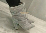 Shimmer and Shine Rhinestone Booties