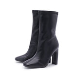 Sammy Square Head Ankle Boots
