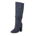 Robbie Suede Knee High Boots