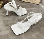 Blue Bayou Strap Heels