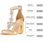 Cammie Rhinestone High Heels