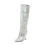 Wendy Sequined Knee-High Boots