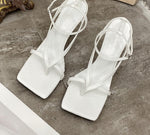 Blue Bayou Strap Heels