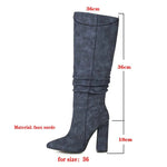 Robbie Suede Knee High Boots