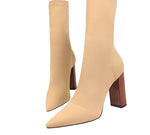 Callie Stretch Sock Ankle Boots