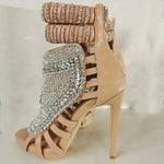 Letty Rhinestone High Heels