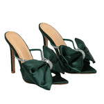 Eva Silk High Heels