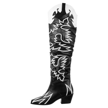 Texas Knee-High Western Cowgirl Boots