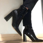 Trinity Chunky Heel Ankle Boot