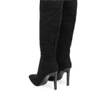 Kelly Zipper Knee-High Boots